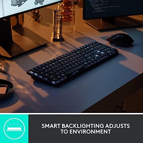Logitech MX Mechanical Mini Wireless Illuminated Keyboard with Linear Switches