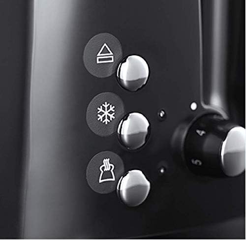 Russell Hobbs Textures 2-Slice Cast Iron Toaster with Wide Slots