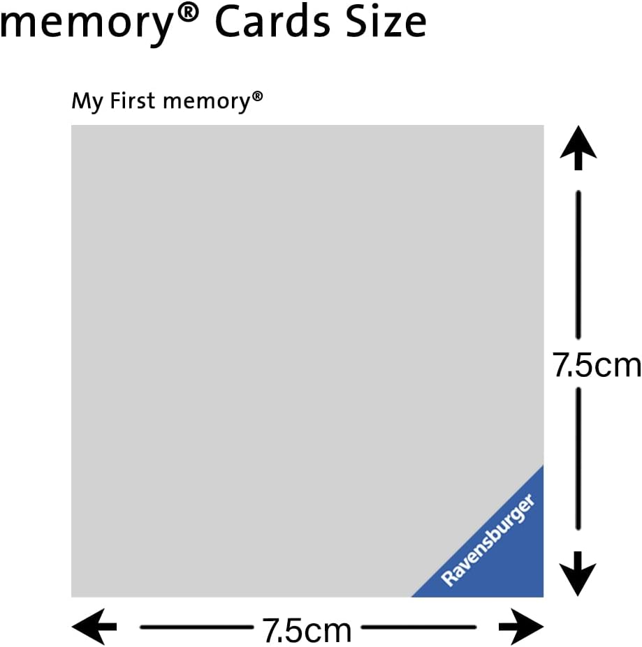 Ravensburger Vehicles My First Memory Game for Kids