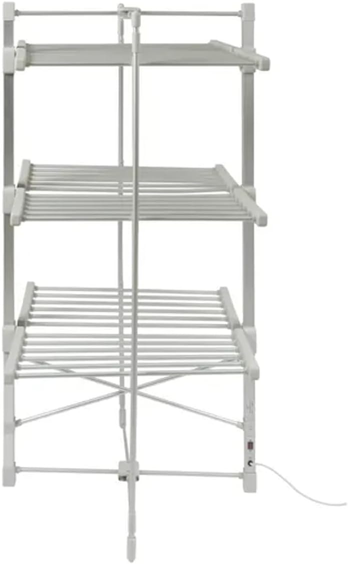 Novostyl Heated Deluxe 3‑Tier Tower Airer with Energy‑Saving Cover