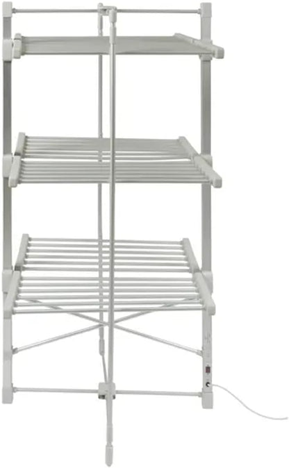 Novostyl Heated Deluxe 3‑Tier Tower Airer with Energy‑Saving Cover