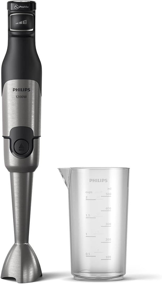 Philips Series 5000 Hand Blender: Powerful 1200W ProMix Technology for Effortless Kitchen Blending