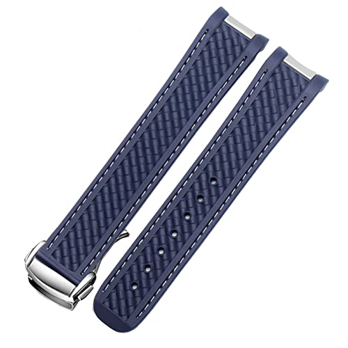 Clouism 20mm Silicone Watch Band for Omega Seamaster 300