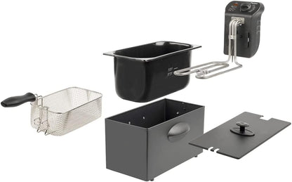 Bestron 2000W Deep Fryer 3.5L Cool Zone Black