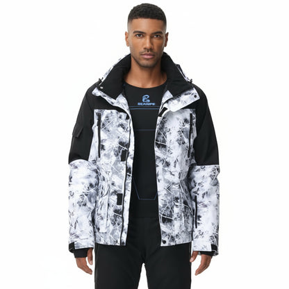 YEEFINE Men's Waterproof Insulated Ski Snowboard Suit – Jacket & Pants Set