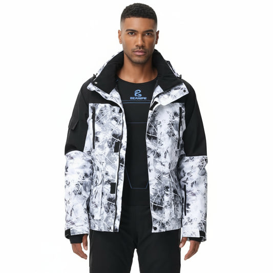 YEEFINE Men's Waterproof Insulated Ski Snowboard Suit – Jacket & Pants Set