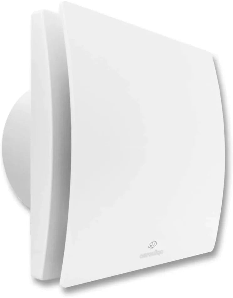 Aerauliqa QD90 90mm Axial Bathroom Exhaust Fan – Quiet 8W, 55m³/h - Gomix Brands Outlet