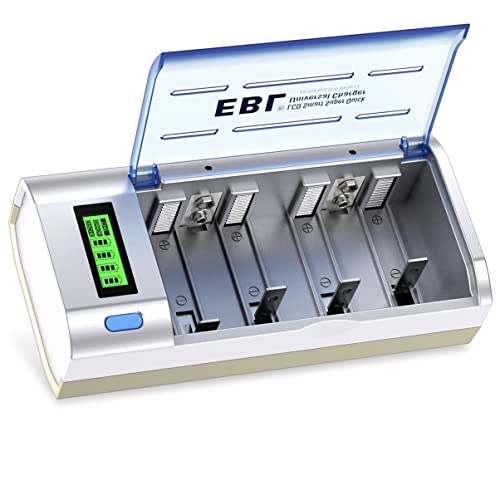 EBL Universal LCD Battery Charger with Discharge Function