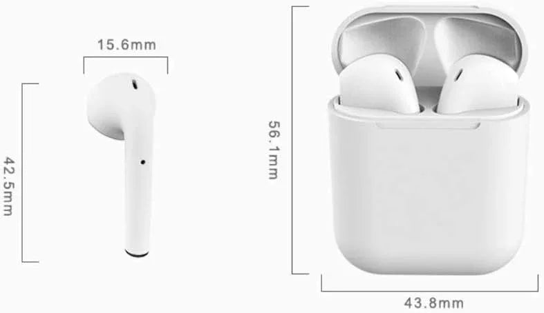 Inpods 12 Wireless Bluetooth Earbuds with Super Bass and ANC - Gomix Brands Outlet