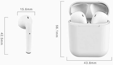 Inpods 12 Wireless Bluetooth Earbuds with Super Bass and ANC - Gomix Brands Outlet