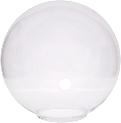 Glass Wall Hanging Planter Terrarium Semi-Circular Vase 13cm for Air Plants