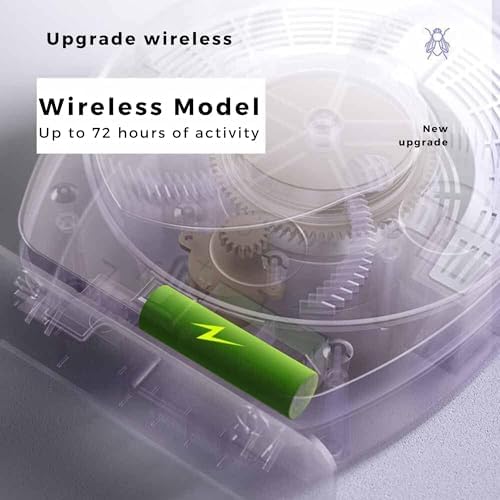 MAGIC SELECT Electric Fly Catcher: 360° Rotating USB-Powered Fly Trap for Home & Kitchen