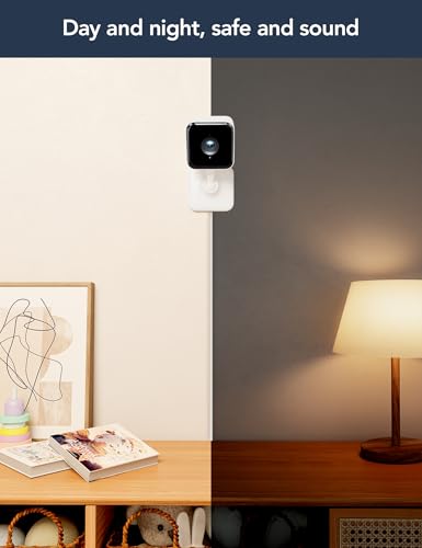 GNCC 1080P Smart WiFi Baby Monitor: Night Vision, 2-Way Audio, Alexa Compatible