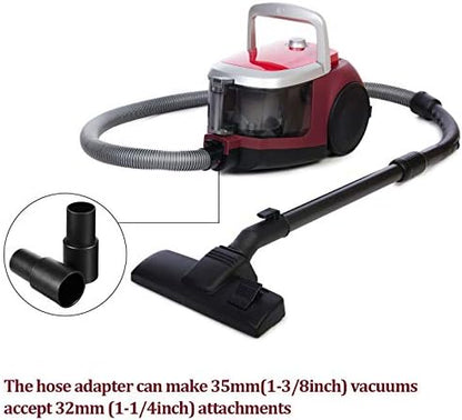 Honoson 35mm to 32mm Vacuum Hose Adapter 2‑Pack Plastic