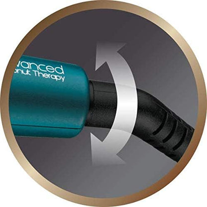Remington Advanced Coconut Therapy Curling Wand with Anti‑Slip Barrel