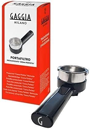 Gaggia Original Pressurized Filter Kit Perfect Cream Black
