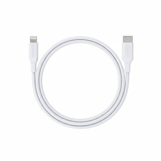 Amazon Basics USB-2.0 Type-C to Lightning Cable 3ft White MFi