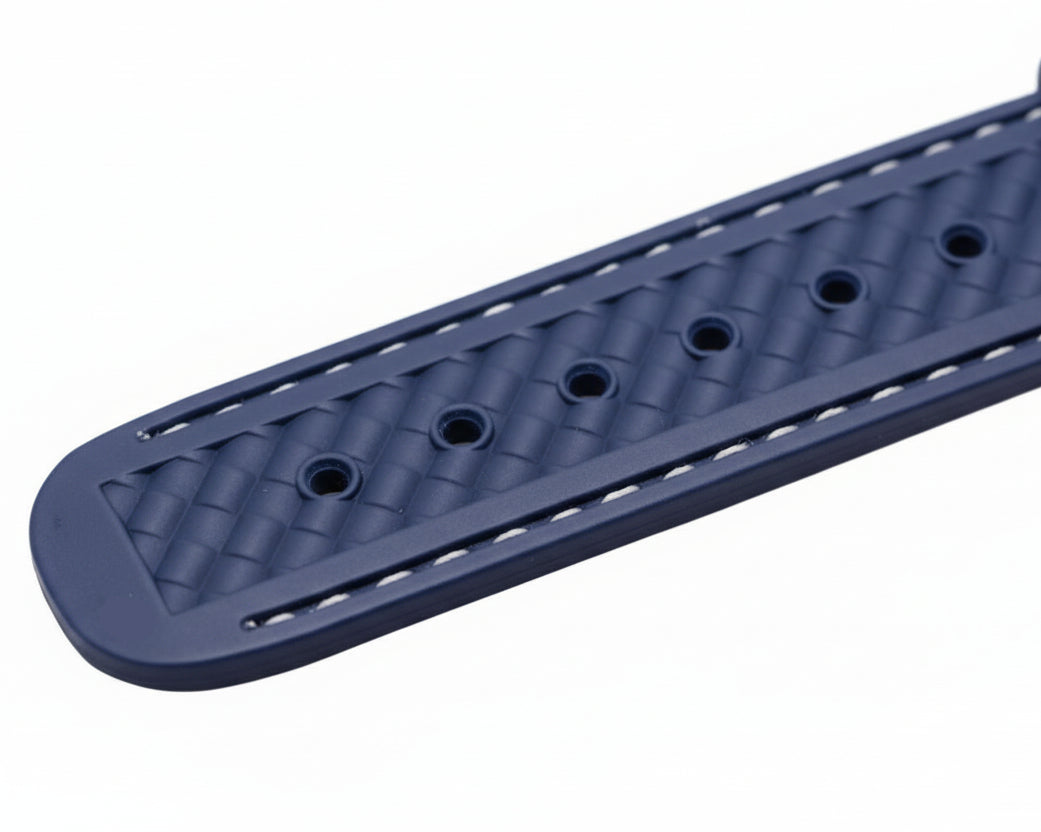 Clouism 20mm Silicone Watch Band for Omega Seamaster 300