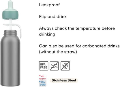 Mepal Paw Patrol Kids Insulated Stainless Steel Bottle 350ml Flip-up