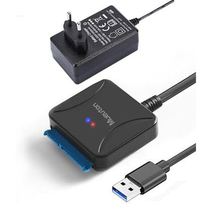 Mueuton USB 3.0 to SATA III Adapter with Power Supply