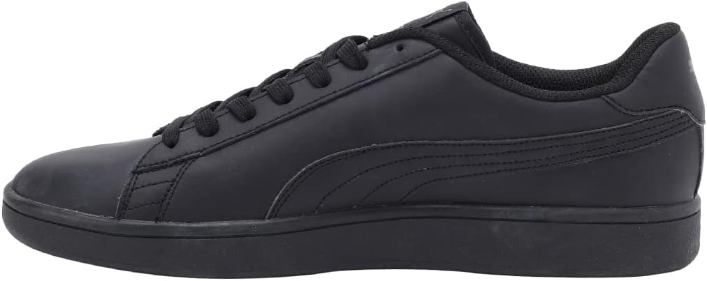 PUMA Unisex Smash V2 L Leather Sneakers - Classic Comfort, Durable Everyday Trainers