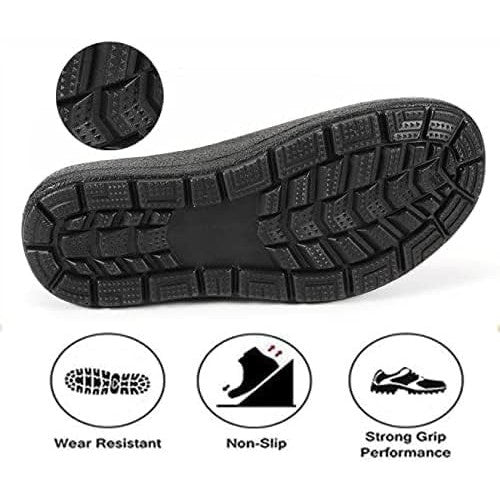 Eagsouni Women's Warm Fur‑Lined Waterproof Snow Ankle Boots