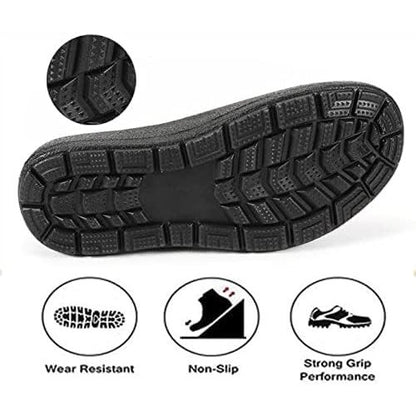 Eagsouni Women's Warm Fur‑Lined Waterproof Snow Ankle Boots