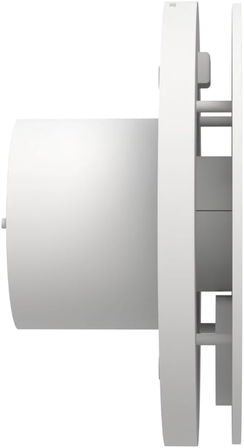 Plikc ARIO W Wi‑Fi Wall Exhaust Fan 90 mm Ø White
