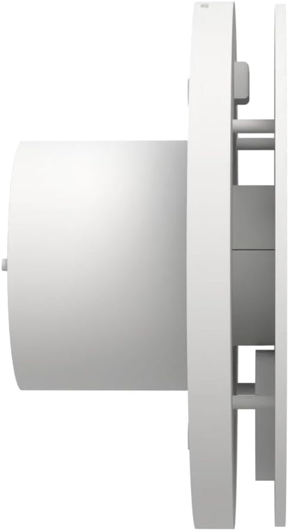 Plikc ARIO W Wi‑Fi Wall Exhaust Fan 90 mm Ø White