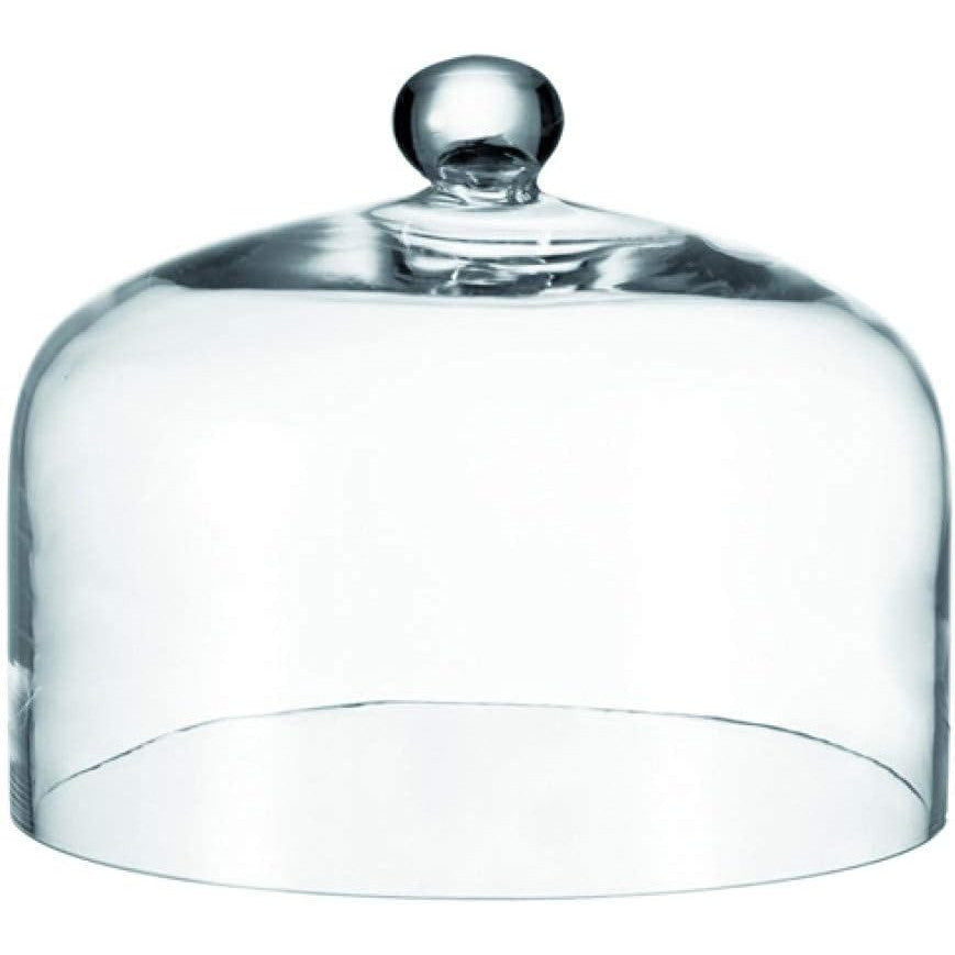 Leonardo Home Clear Glass Bell with Button 29x22 cm Cupola