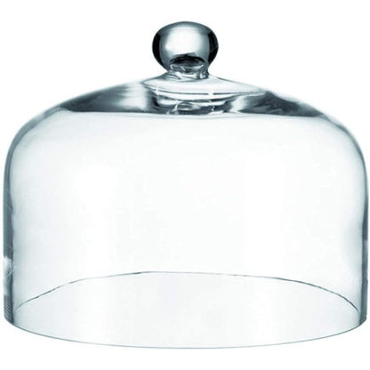 Leonardo Home Clear Glass Bell with Button 29x22 cm Cupola