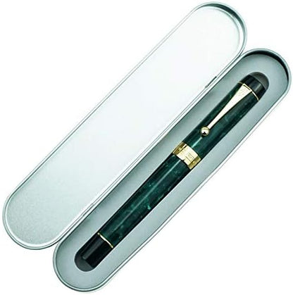 Jinhao 100 Fountain Pen Celluloid Classic, #6 Nib with Converter