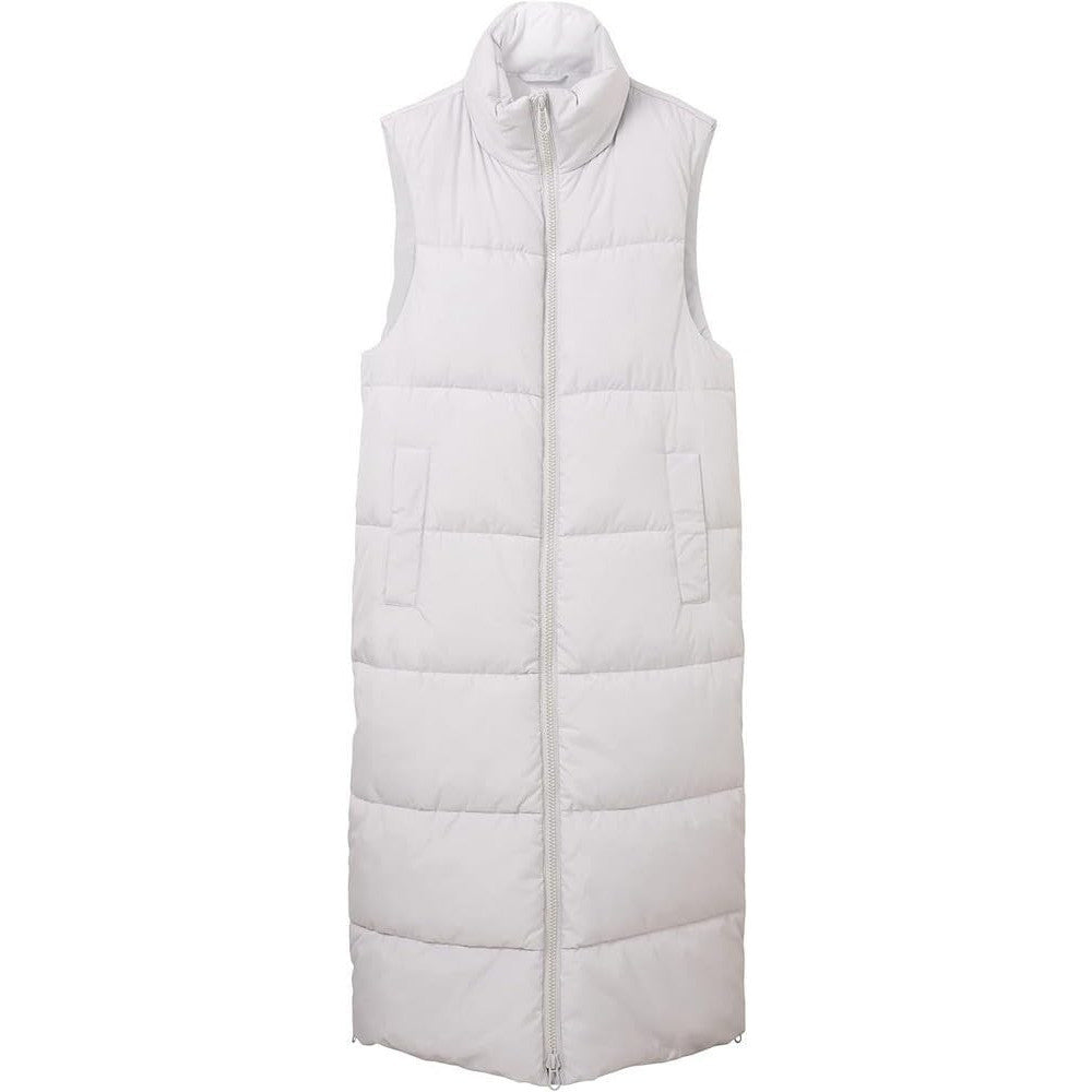 Tom Tailor Denim Hybrid Padded Vest with High Collar for Men