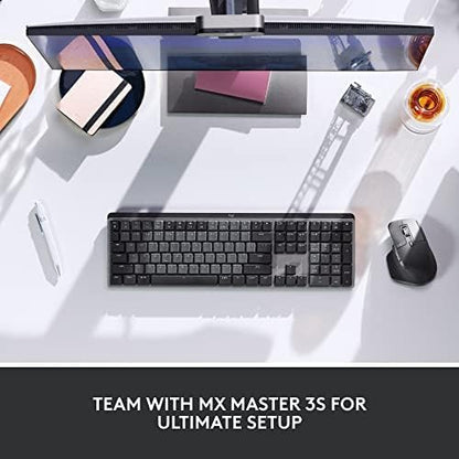 Logitech MX Mechanical Mini Wireless Keyboard with Tactile Backlight