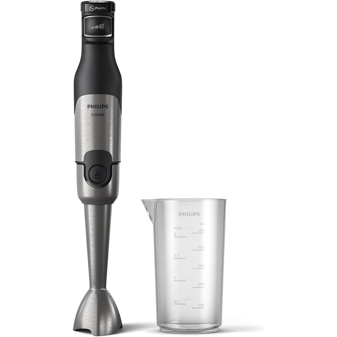 Philips Series 5000 Hand Blender: Powerful 1200W ProMix Technology for Effortless Kitchen Blending