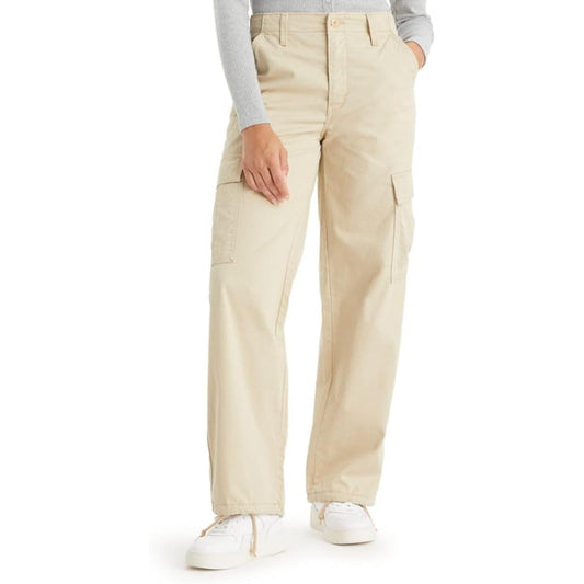 Levi's Women's 94 Baggy Cargo Pants – Classic Denim Utility