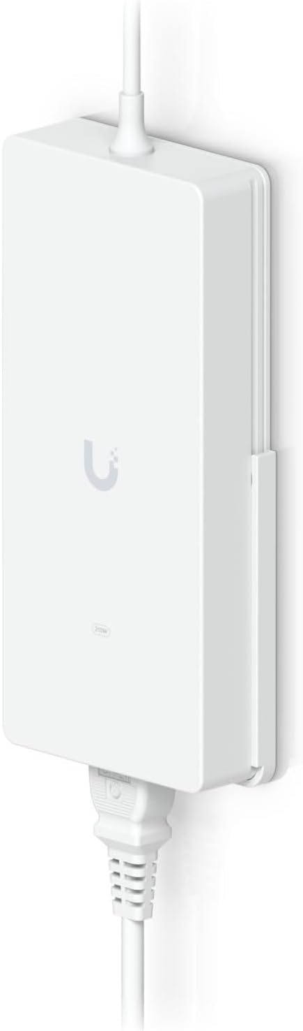 Ubiquiti 210W PoE Switch AC Power Adapter – Compact Reliable Supply