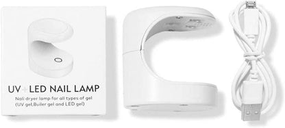 BORN PRETTY Single-Finger UV/LED Nail Lamp White
