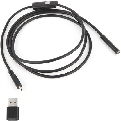 beertoy Borescope Inspection Camera 1.3MP Waterproof 6 LED 7mm USB