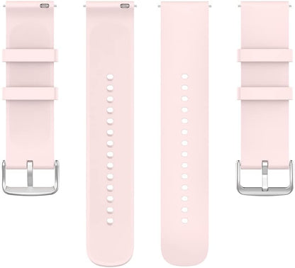 BexidoIera 3 Pack 20mm Silicone Watch Band for Amazfit GTS Bip