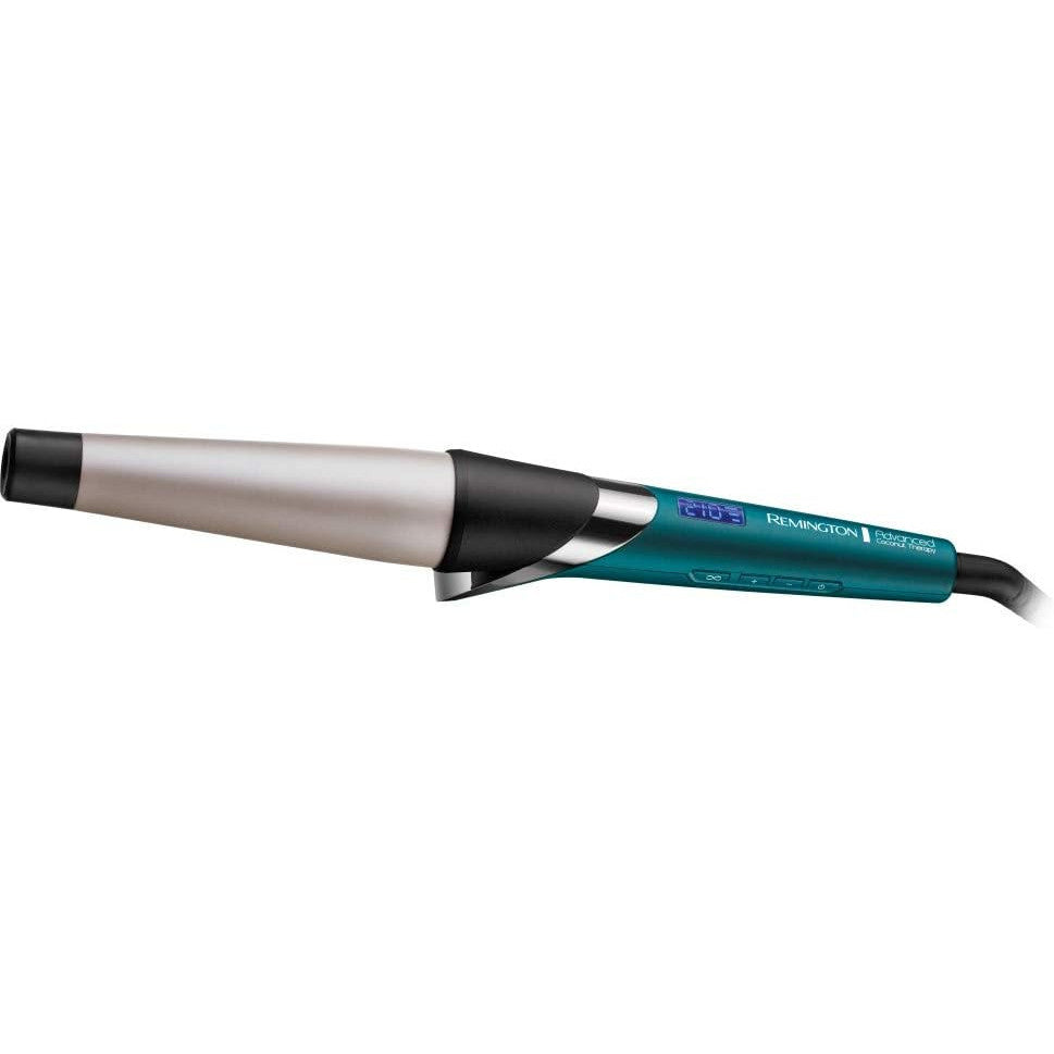 Remington Advanced Coconut Therapy Curling Wand with Anti‑Slip Barrel