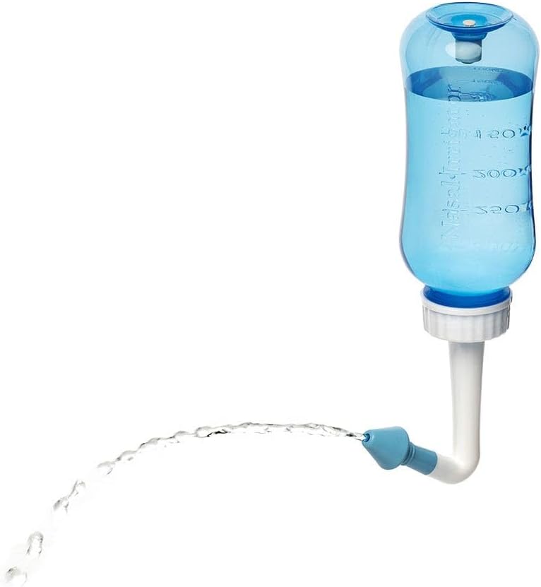 RHINICLEAN Nasal Irrigation Kit with 10 Salt Sachets for Ages