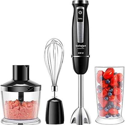 Coziselect HE-2507S 4-in-1 Hand Blender 800W Black