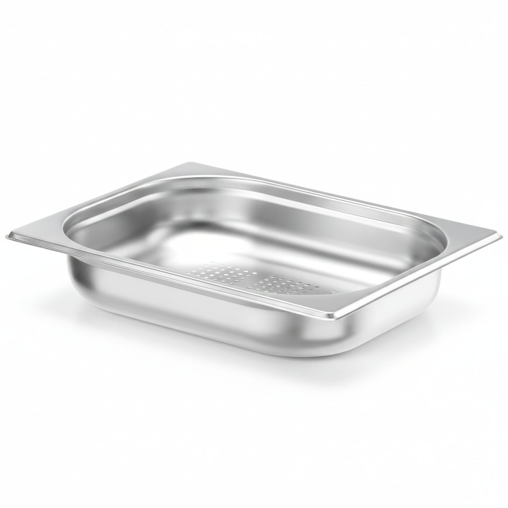 HENDI 807323 Perforated Gastronome Tray GN 1/2 Stainless Steel