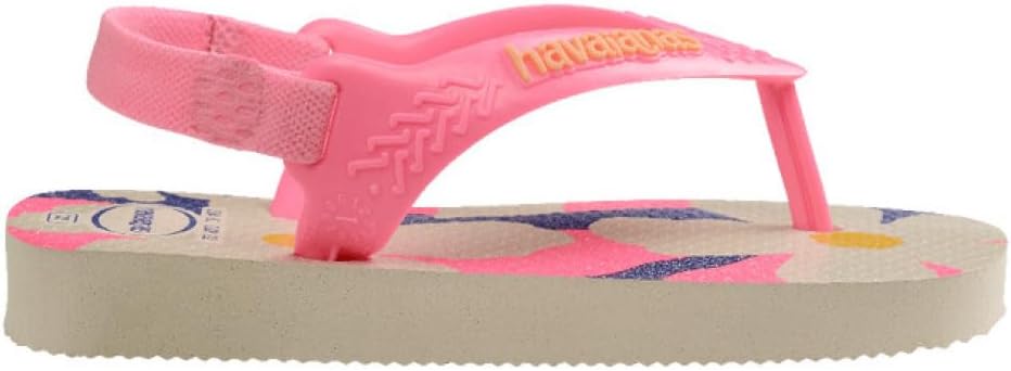 Havaianas Baby Mini Me Beige Tongue Sandals for Girls