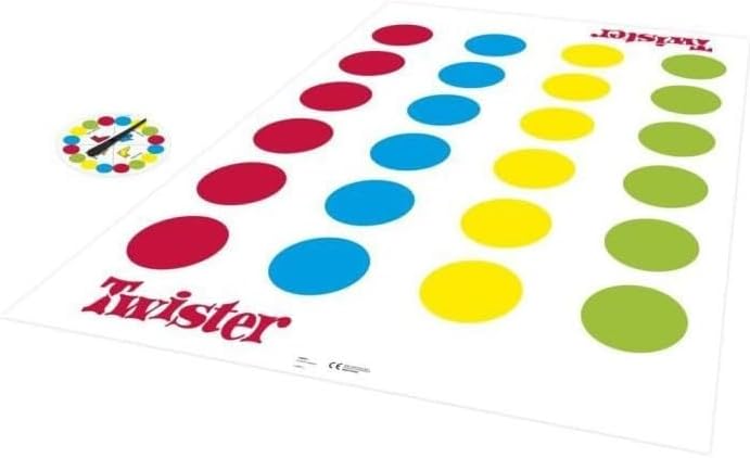Twister Fun Balance Board Game – Classic Party Twist for All Ages