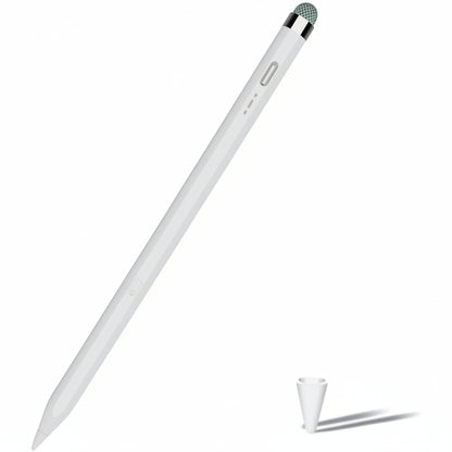 YAGFK DP02 Dual-Tip Stylus Pen USB-C Rechargeable Magnetic Aluminum White