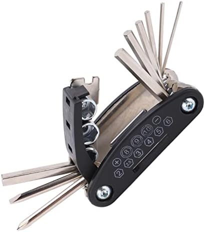 16-in-1 Compact Bicycle Repair Tool Kit - Multifunctional Mechanic Fix Set