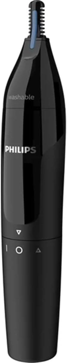 Philips Nose and Ear Hair Trimmer for Men, Painless Black