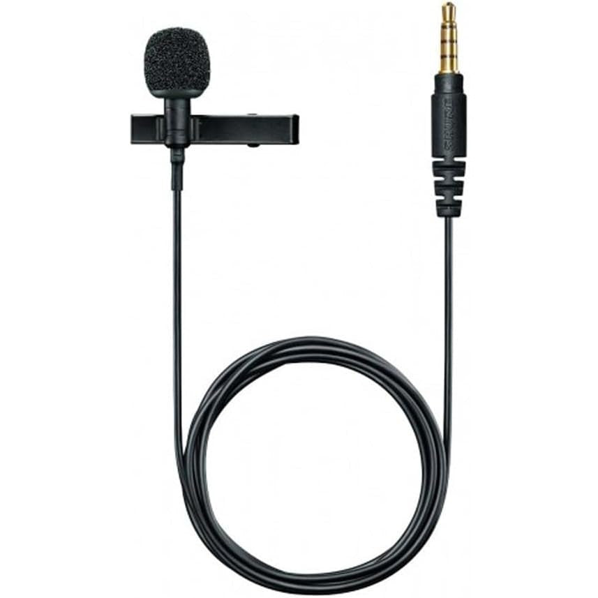 Shure MVL Lavalier Microphone for iPhone & Tablet - Black